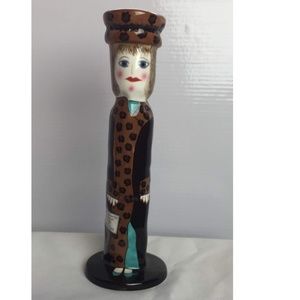 Ganz Ceramic Vase Susan Paley Lydia Candle Holder